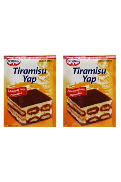 Dr. Oetker Dr Oetker Tiramisu Yap 127 Gr 2 Adet - 1