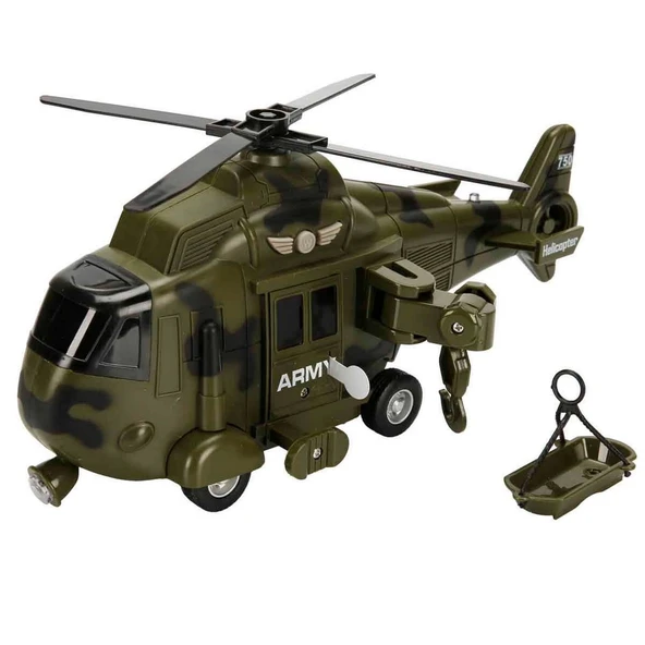 1:16 Maxx Wheels Sesli ve Işıklı Helikopter - 2