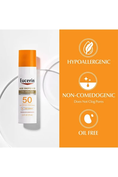 Eucerin Age Defense SPF50 Yüz Güneş Kremi 75ML - 4