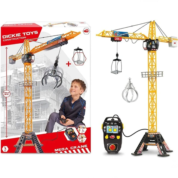 Dickie Hareketli Mega Vinç Kule 120 cm - 4