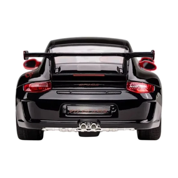Rastar 1:14 Porsche 911 RS Uzaktan Kumandalı Araba Siyah 2.4 Ghz Işıklı Spor Araba - 5