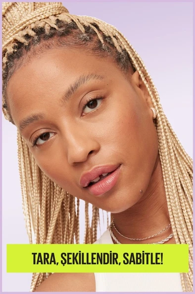 Maybelline New York Super Lock Brow Glue Kaş Sabitleyici Maskara - Şeffaf - 5