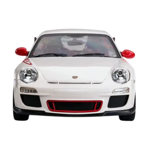 Rastar 1:14 Porsche 911 RS Uzaktan Kumandalı Araba Beyaz 2.4 Ghz Işıklı Spor Araba - 3