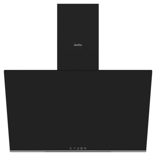 Simfer 4 Fonksiyon Trend Mekanik Siyah Cam 3'lü Ankastre Set (8254 Fırın - 3046 Ocak - 8727 Davlumbaz) - Resim 5