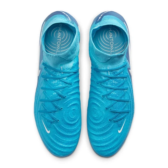 Nike Phantom Luna II Elite Fg Erkek Mavi Futbol Krampon FJ2572-400 - 3