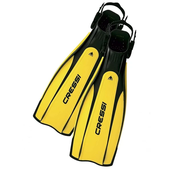 Cressi Pro Light Dalış Paleti  BLACK-YELLOW L-XL - 6