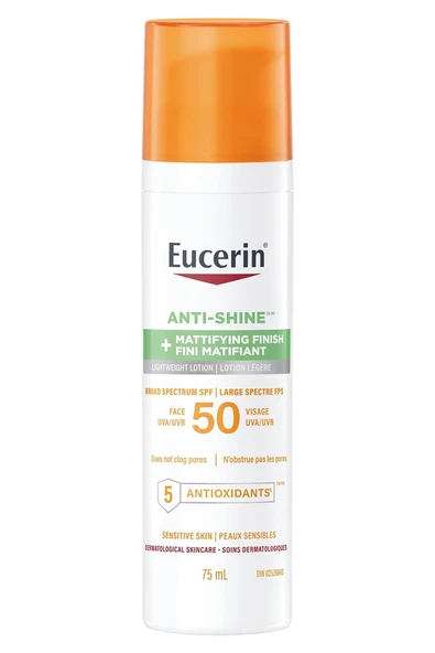 Eucerin Anti-Shine SPF50 Yüz Güneş Kremi 75ML