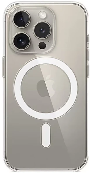 Apple iPhone 15 Pro MagSafe Özellikli Şeffaf Kılıf MT223ZM/A