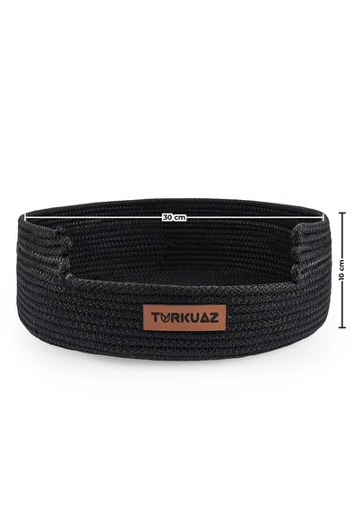 ÇOK AMAÇLI JÜT HASIR BÜYÜK BOY ORGANİZER SEPET - 8