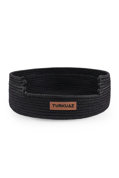 ÇOK AMAÇLI JÜT HASIR BÜYÜK BOY ORGANİZER SEPET - 5