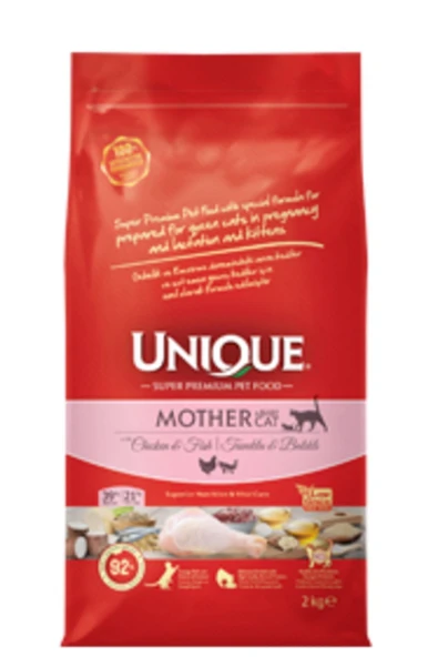 Unique Anne Ve Yavru Kedi Maması Tavuklu&balıklı 2 Kg ürün görseli