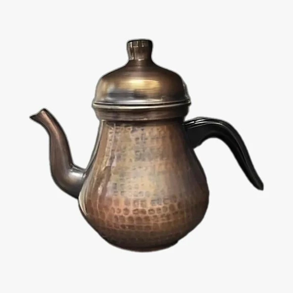 Demsu Bakır Nostaljik Kahveci Demlik 2.3 Lt - 2