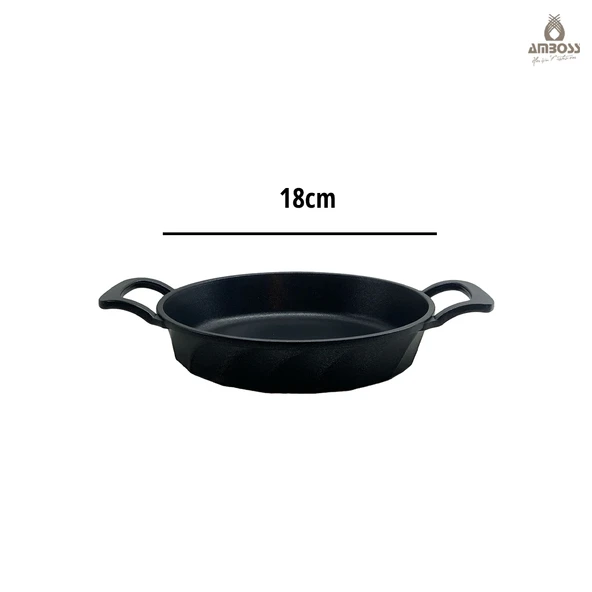 Vento Yanmaz Yapışmaz Titanyum Kaplama Sahan Omlet Tava 18 cm - 4