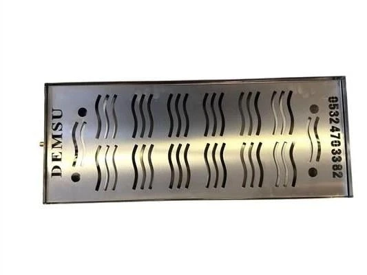 Demsu 430 Krom 1 Demlikli Çay Kazanı Damlalığı 18 x 50 Cm