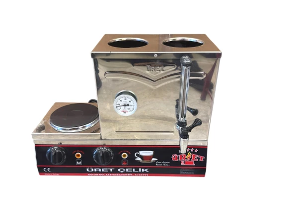 Üret 30 Cm'lik - 15 Litre Pleytli Kahveci Kazanı ürün görseli 1