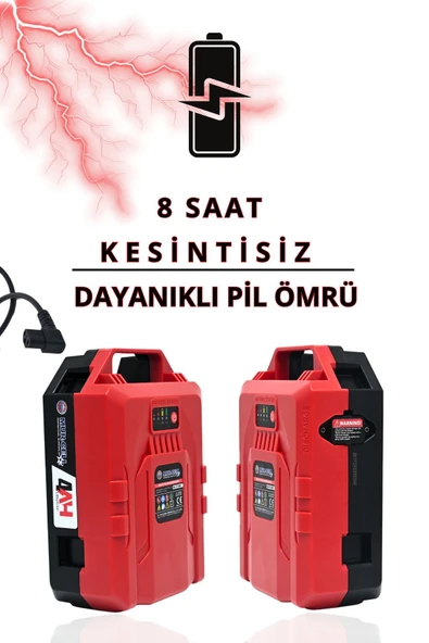 IŞKIN ALMA FİLİZ ALMA MAKİNESİ FINDIK ALTI 1.2 KG 21 VOLT 15 AMPER AKÜLÜ KÖMÜRSÜZ - 2