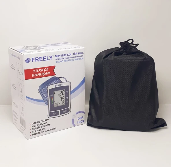 FREELY Tam Otomatik Üst Koldan Ölçer Konuşan Tansiyon Aleti  Bp-1209 - 4