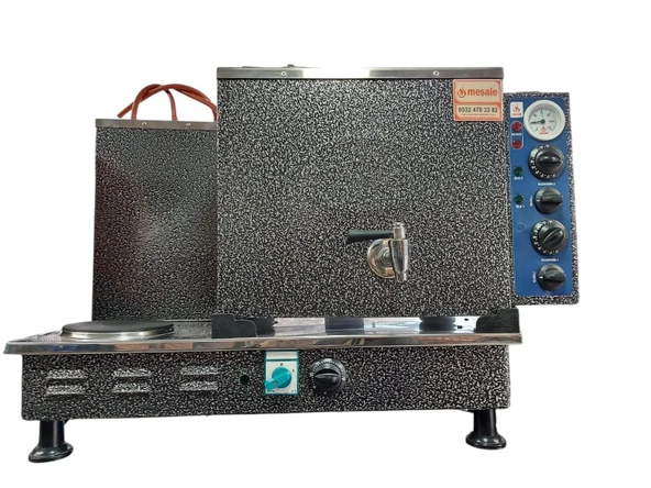 Meşale 2 Demlikli Chromat Full Elektrikli Çay Kazanı