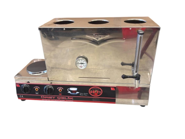 Üret 55 Cm'lik - 42 Litre Pleytli Kahveci Kazanı ürün görseli 1