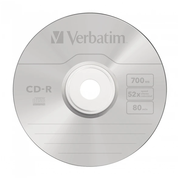 VERBATİM CD-R AZO 700MB 52X 80MIN 50Lİ PAKET - 2