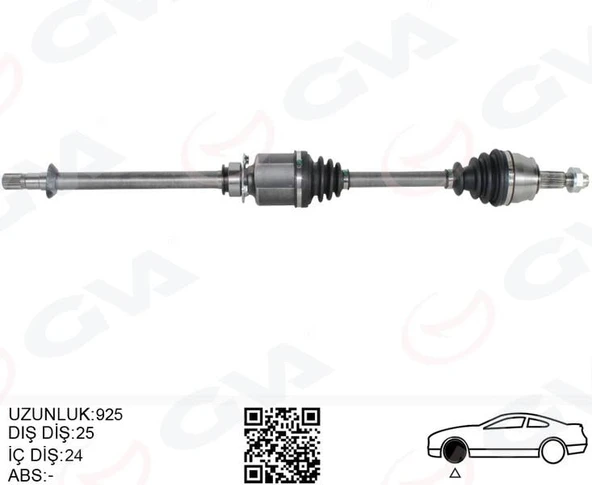 KOMPLE AKS SOL LINEA 1.3 MTJ 07- 90HP MİLSİZ