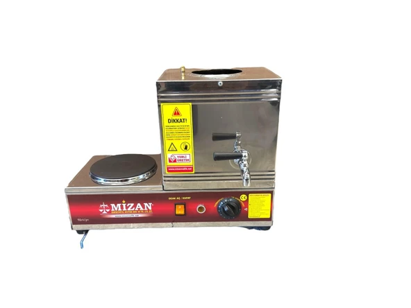 Mizan 15 Cm'lik - 10 Litre Pleytli Kahveci Kazanı ürün görseli 1