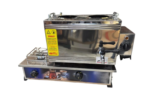 Mizan 40 Cm'lik 26 Litre Elektrik + Gazlı Kahveci Kazanı