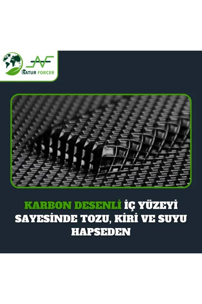 Alpax  Toyota Corolla 2018 ve Sonrası Premium Havuzlu Oto Paspas | Sedan-Benzin&Lpg - 2