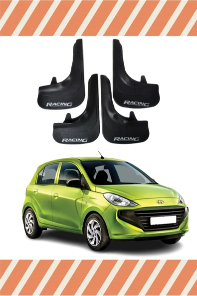 indispensablely  Hyundai Atos Racing Yazılı 4'lü Tozluk Çamurluk Paçalık ürün görseli 1