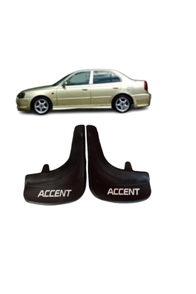 Heda Tex  Hyundai Accent Milenyum Accent yazılı 2'Li Tozluk Çamurluk Paçalık ürün görseli
