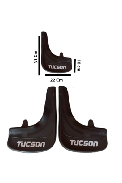 Heda Tex  Hyundaı tucson 2022 tucson yazılı 2'Li Tozluk Çamurluk Paçalık ürün görseli