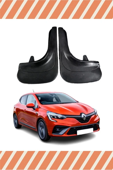 Heda Tex  Renault Clio 5 Hb 2019-2021 2'li Tozluk Çamurluk Paçalık