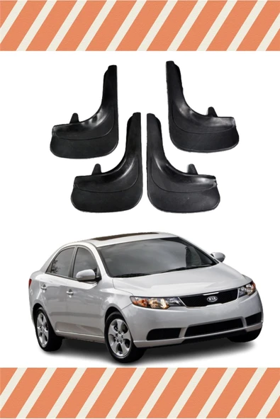 Heda Tex  Kia Cerato 2009-2015 4'lü Tozluk Çamurluk Paçalık ürün görseli