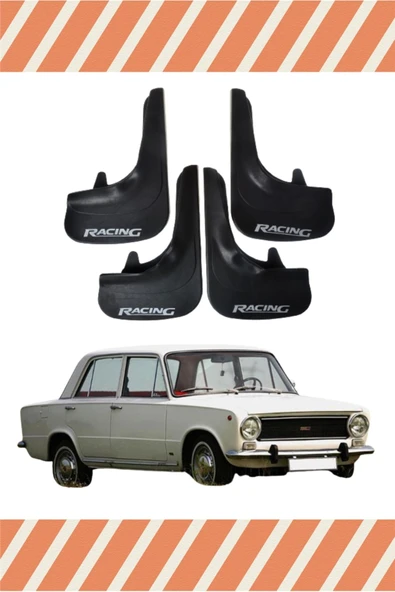 Heda Tex  Fiat Hacı Murat Racing Yazılı 4'lü Tozluk Çamurluk Paçalık ürün görseli