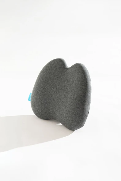 Softlife Ortopedik Visco Lüx Bel Yastığı Ofis Araba Koltuk Yastığı Bel Destek Minderi 39x39x11 cm