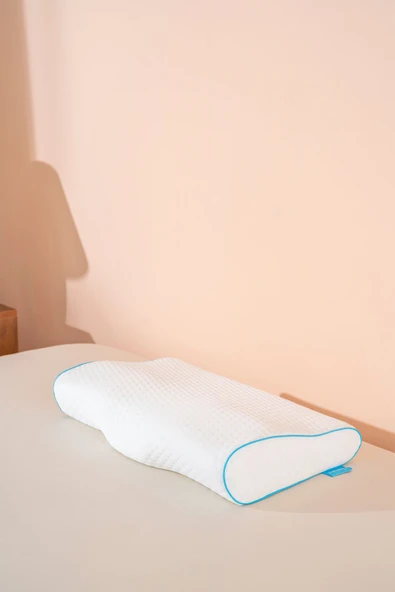 Softlife Boyun Destekli Ortopedik Visko Yastık 56x34x10,5 Cm