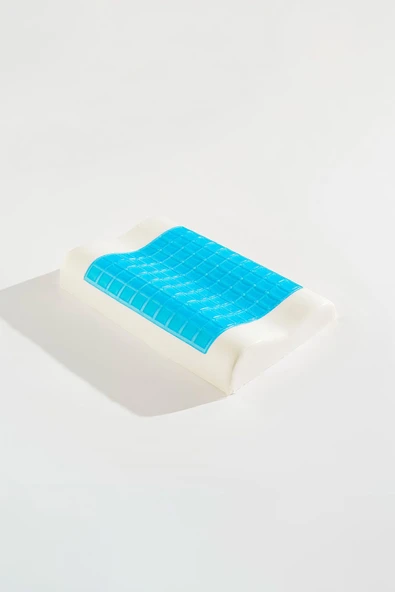 Softlife Visco Serinletici Jelli Boyun Destekli Çocuk Yastığı 47x32x8/6 cm