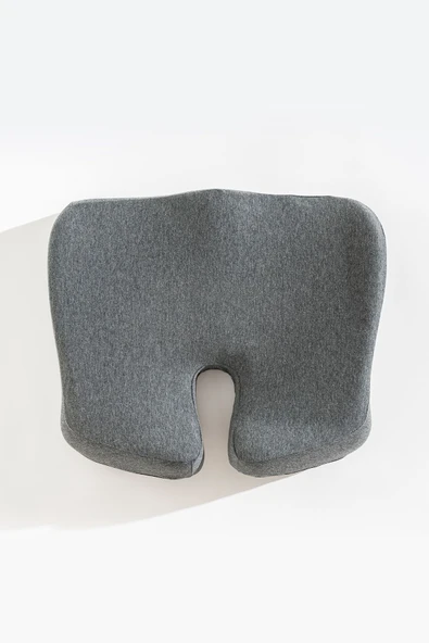 Softlife Visco Ortopedik Coccyx Oturma Minderi Kuyruk Sokumu Visco Minder 47x41x12 Cm
