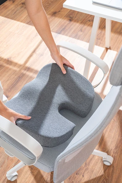Softlife Visco Coccyx Serinletici Jelli Ortopedik Oturma Minderi Kuyruk Sokumu Minderi - 3