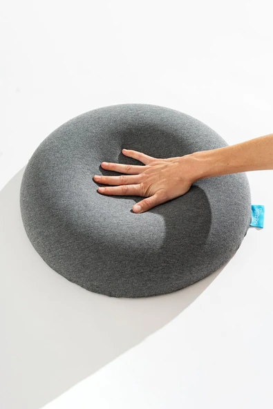 Softlife Sünger Oturma Simidi Kuyruk Sokumu Visco Yastığı Oturma Minderi 43x9 cm - 2