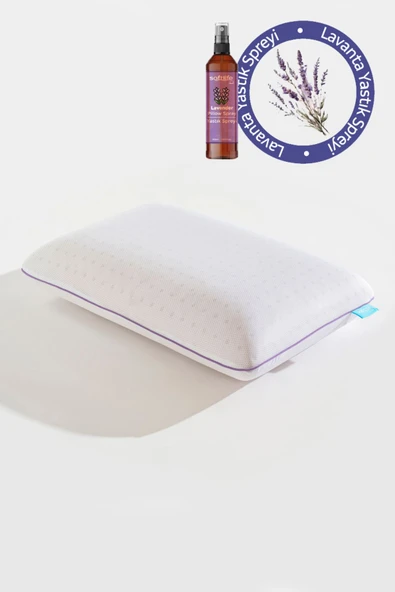 Softlife Aroma Terapi Lavanta Visco Yastık Ve Yastık Spreyi - 3