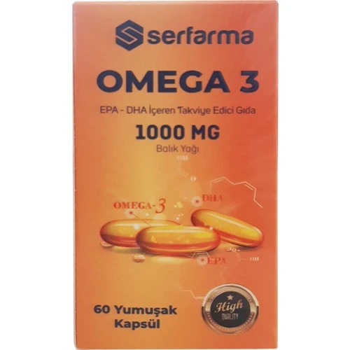 Omega 3 60 Kapsul Serfarma