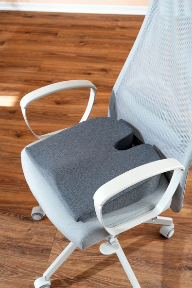 Softlife Ortopedik Eğimli Visco Minder Ofis Araba Koltuk Oturma Minderi 42x40x9x2 cm - 2