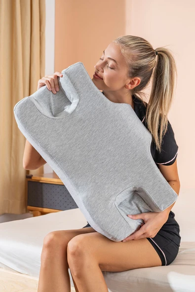 Softlife Venüs Kırışık Önleyici Güzellik Yastığı Ortopedik Visco Yastık 62x38x10cm - 6