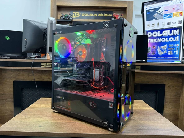 KASA AMD Ryzen 5 1600 16GB RAM 512GB SSD GTX1050Ti (İKİNCİ EL)