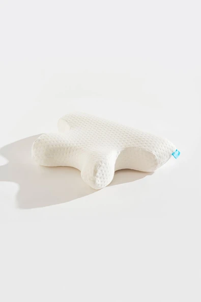 Softlife Boyun Destekli Ortopedik Visco Yastık Apne Yastığı 55x40x12/10 cm - 4
