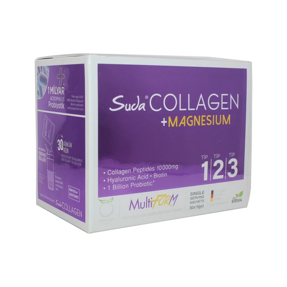 Suda Collagen Multıform+Magne.Orange 15 G 30 Sase