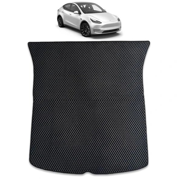 Bod Tesla Model Y Bagaj Havuzu Paspası Yeni Nesil 2020-Sonrası Siyah ürün görseli