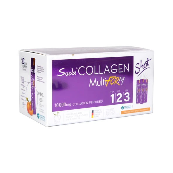 Suda Collagen Multıform Peach 40Mlx30 Shot