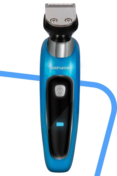 GOLDMASTER Centilmen Esnek Oynar Başlıklı Led Ekranlı IPX6 Islak Kuru Su Geçirmez Tıraş Makinesi - 3